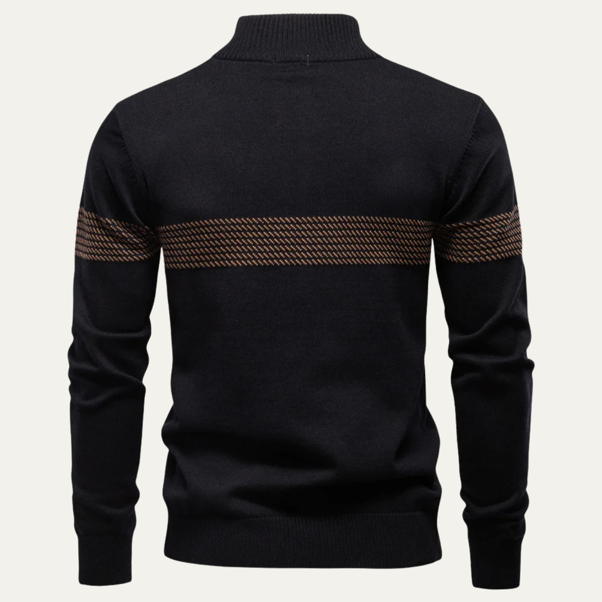 The Locorotondo Men’s Smart Half Zip Knit Jumper