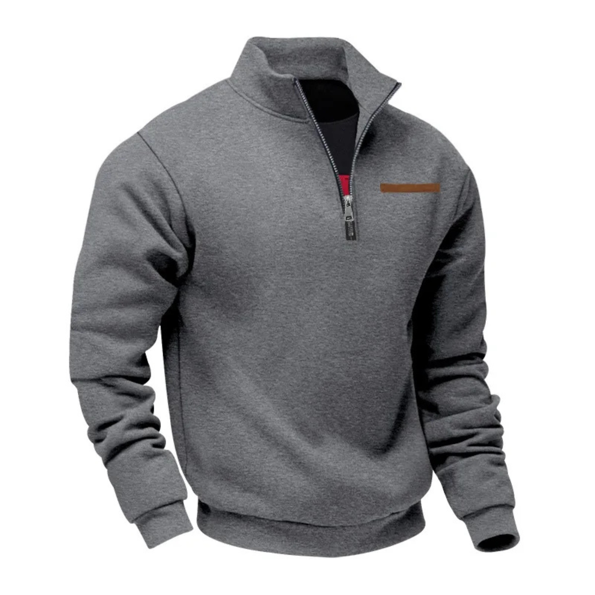 The Canterbury Men’s Quarter Zip Casual Stand Collar Jumper
