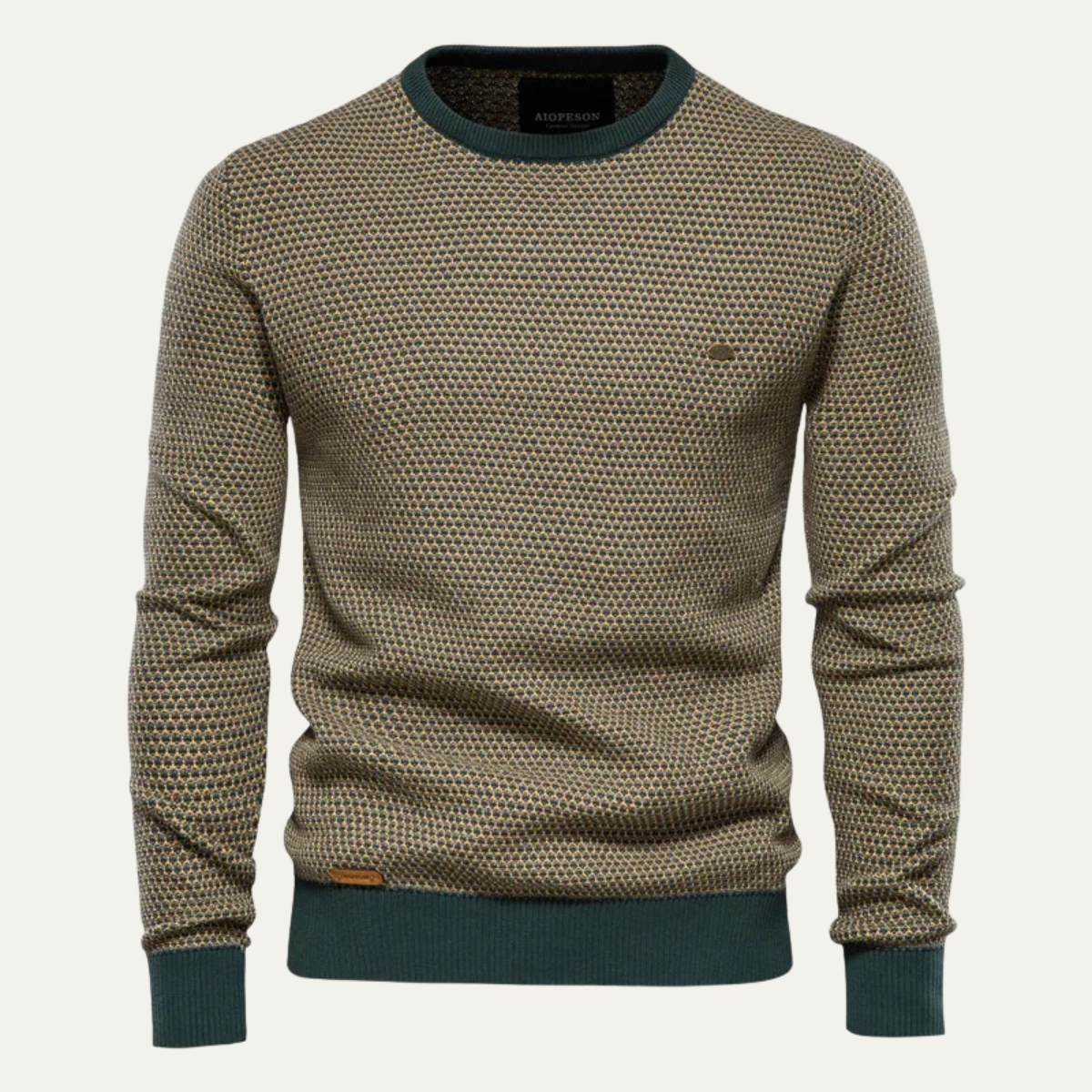 The Anglesey Men's Casual Crew Neck Knit Jumper