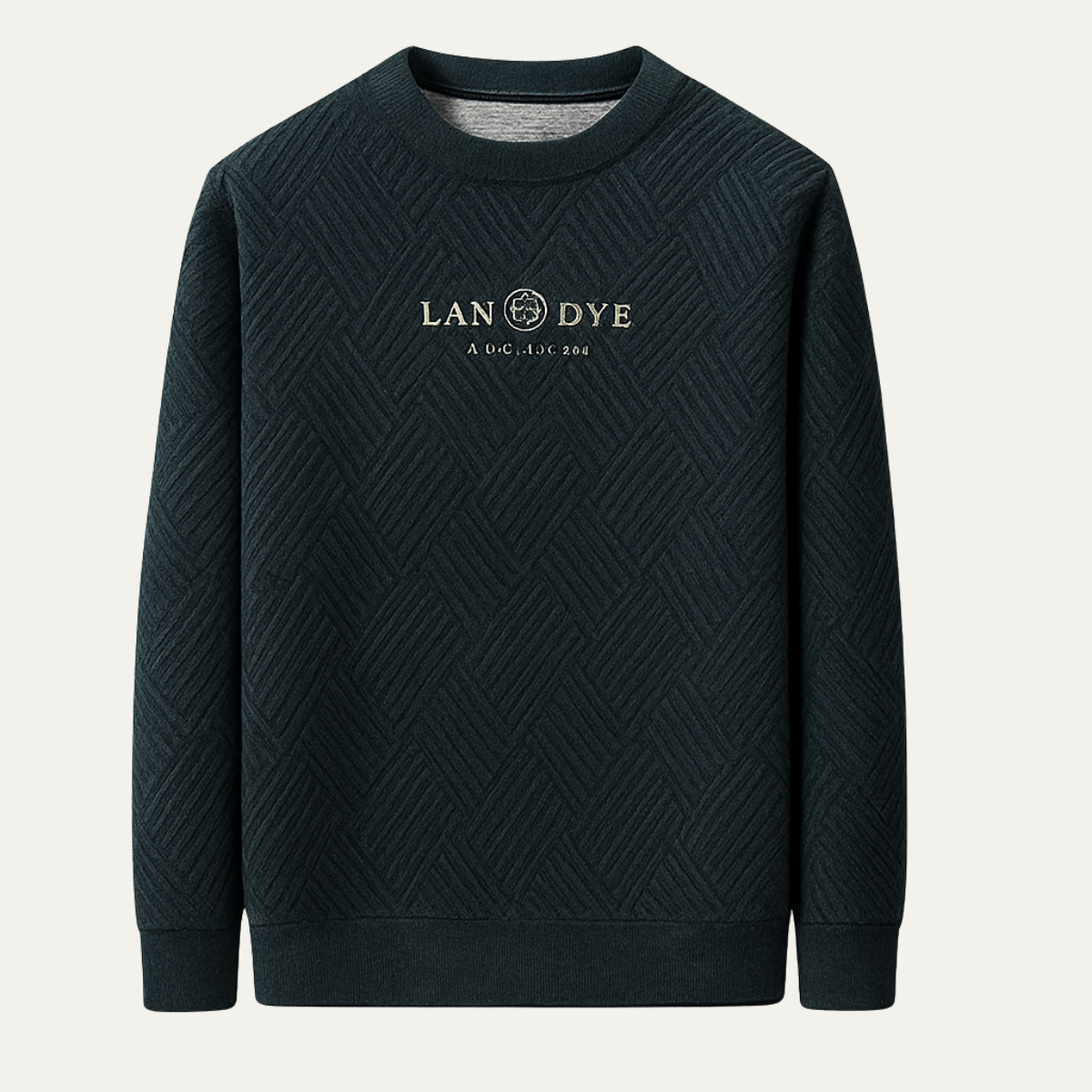 The Swansea Men's Winter Fleece Lined Velvet Jumper