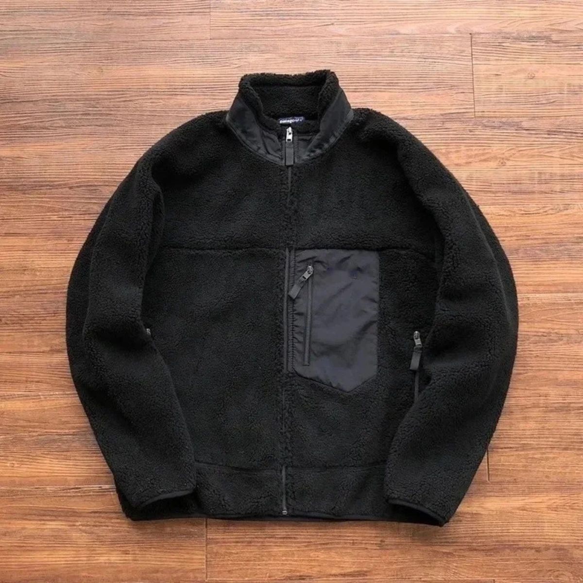 The Inverness Fleece Lined Teddy Wool Jacket for Men