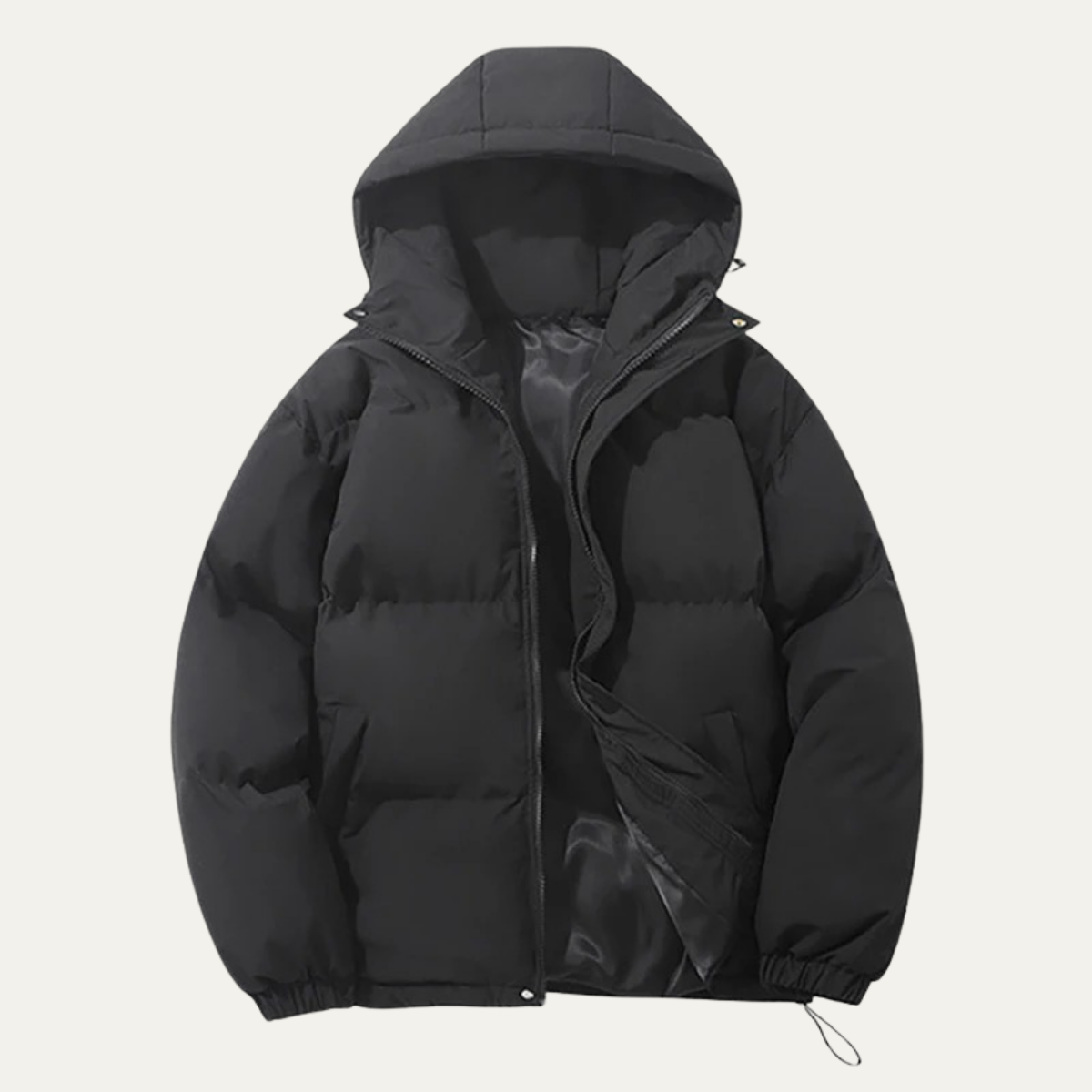 The Cumbernauld Men's Winter Puffer Hooded Quilted Jacket