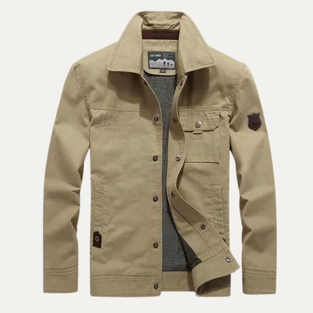 The Explorer Tactical Cargo Jacket For Men
