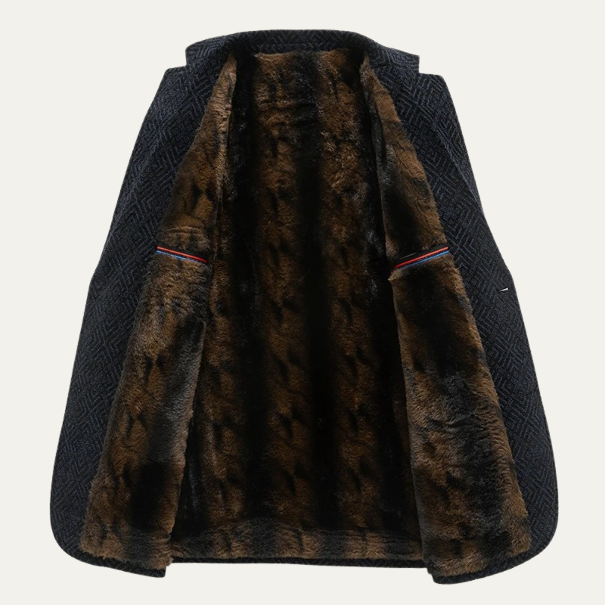 The Hatfield Men's Elegant Wool Suit Blazer Jacket