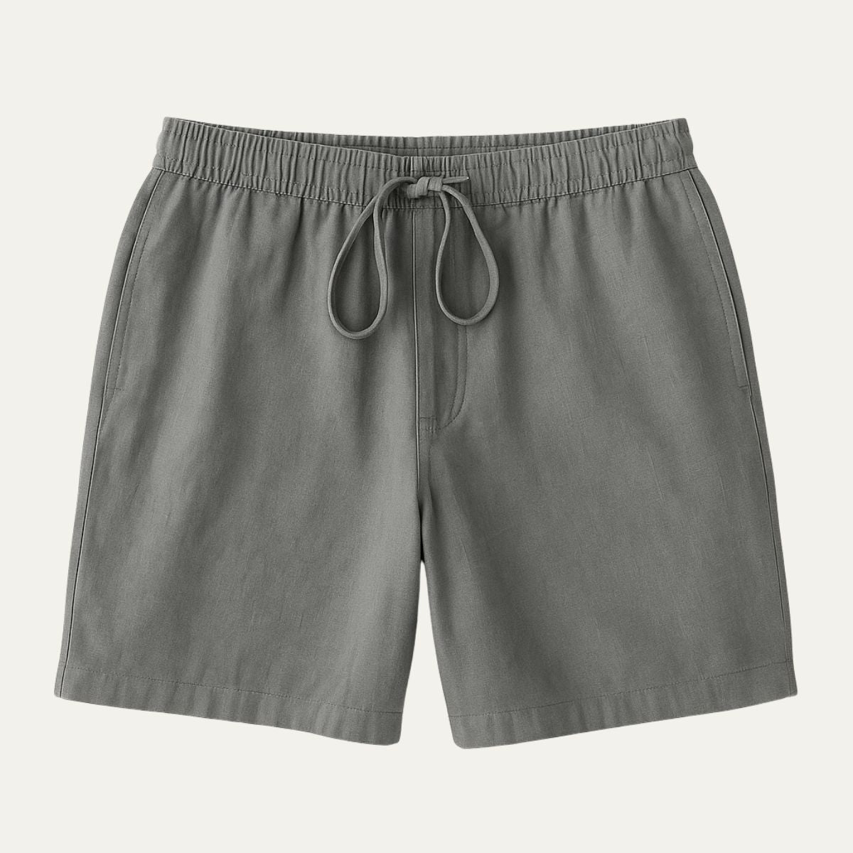 Men's Lightweight Relaxed Fit Linen Summer Shorts