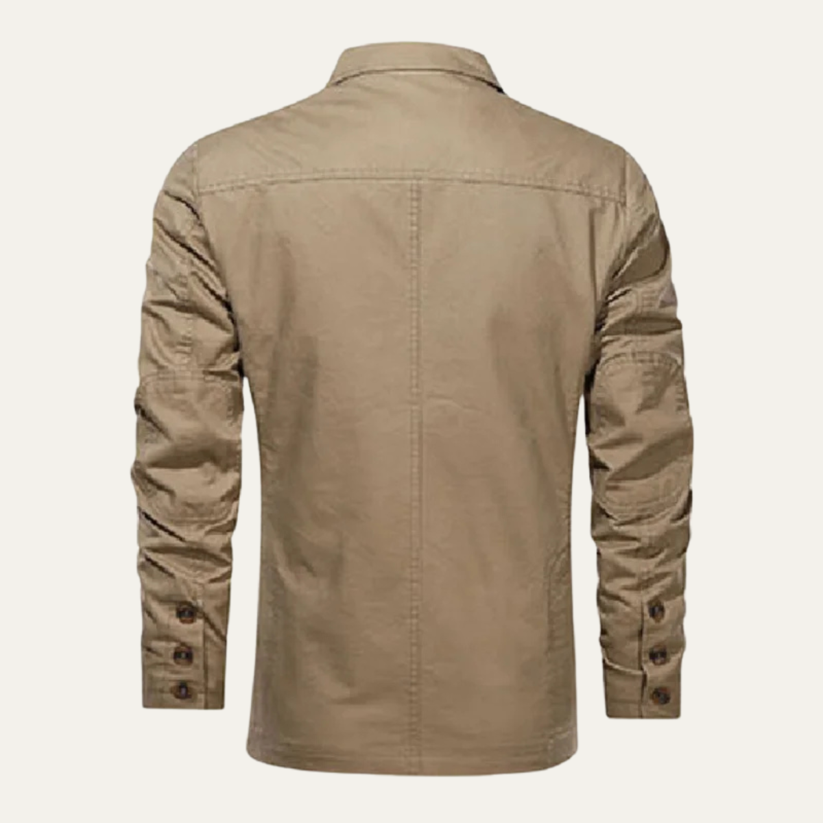 The San Gimignano  Men's Khaki Light Weight Cotton Blazer Jacket