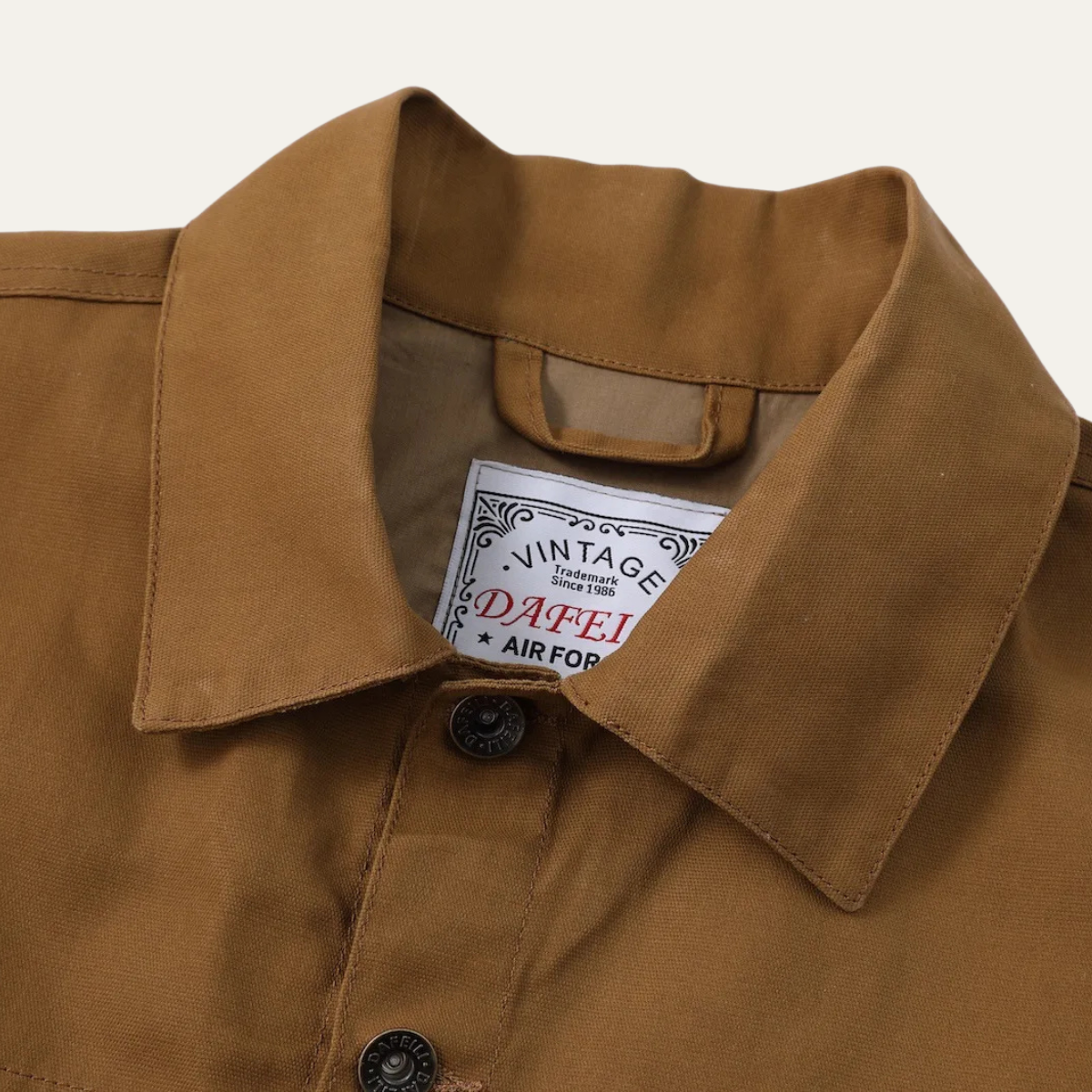 The Arcachon Men’s Vintage Waxed Canvas Work Cruiser Jacket