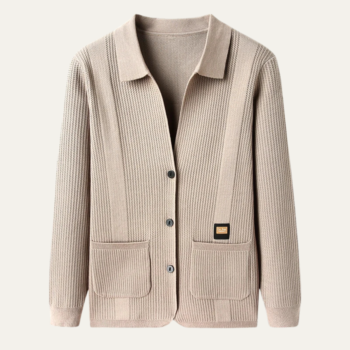 The Sydenham Men’s Breathable Soft Casual Knit Cardigan