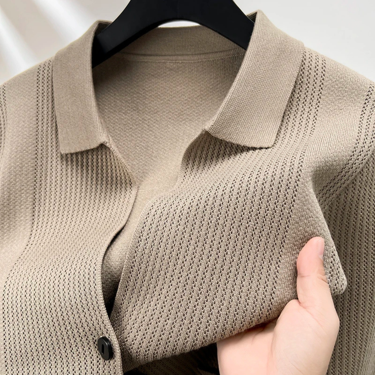 The Sydenham Men’s Breathable Soft Casual Knit Cardigan