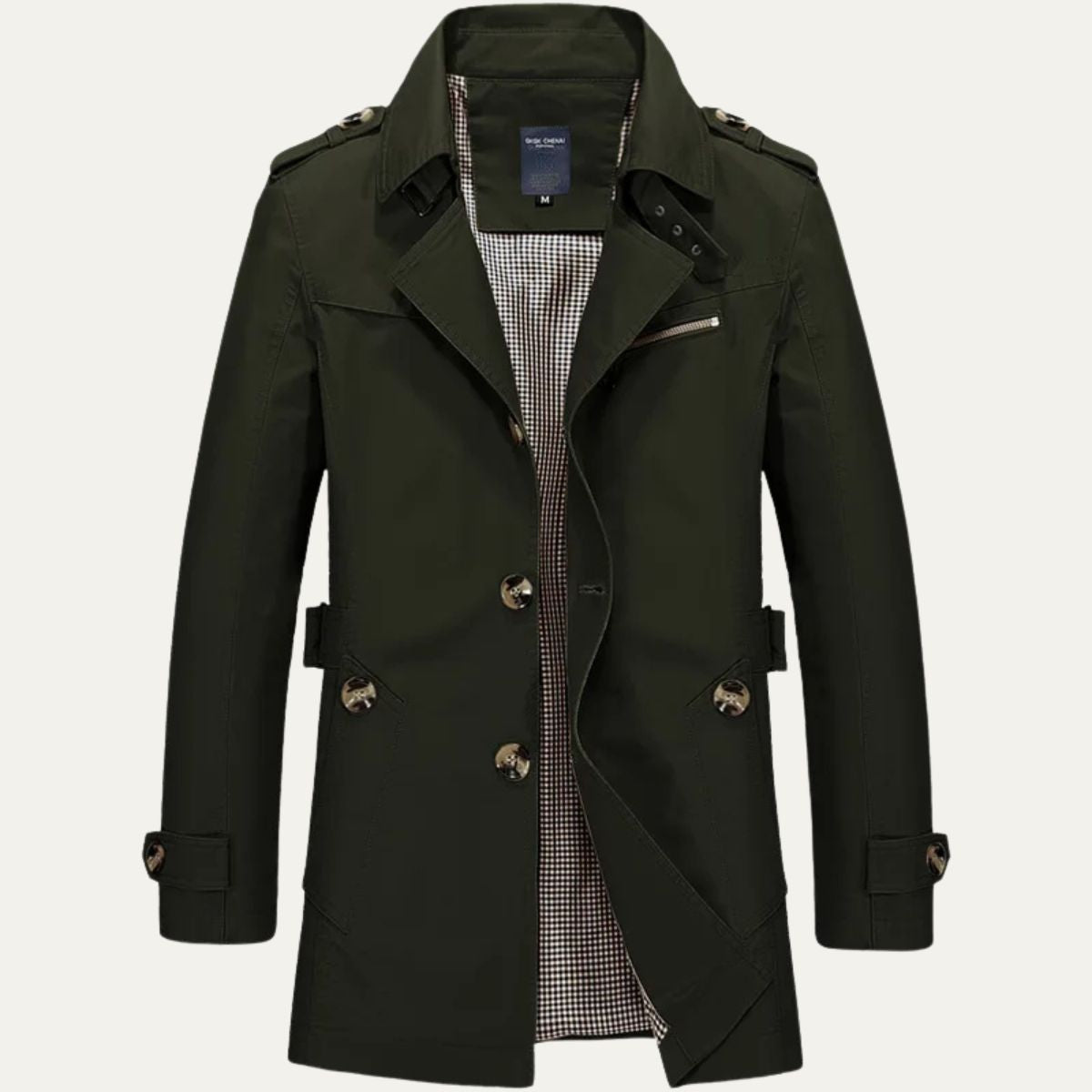 The MauroIcardi Elegant and Stylish Trench Coat for Men