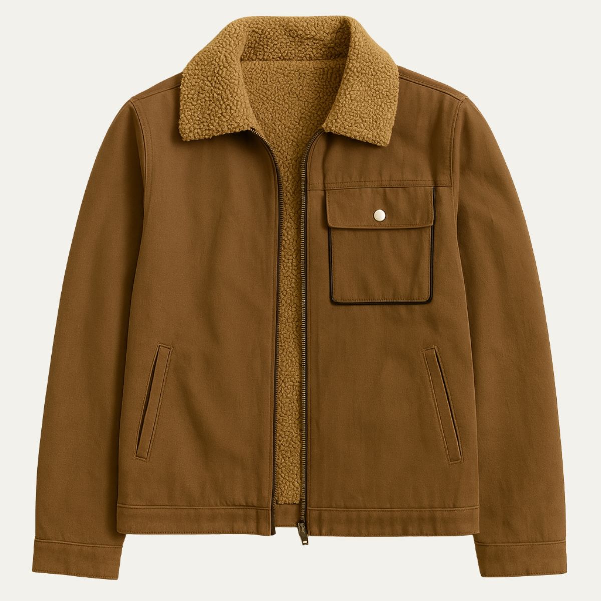 The Denver Fleece Lined Winter Coat for Men