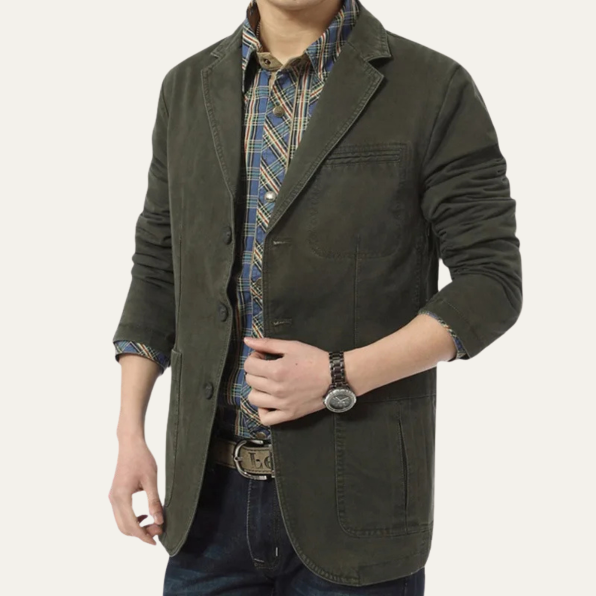 The Ventnor Men’s Casual Lightweight Single Breasted Jacket