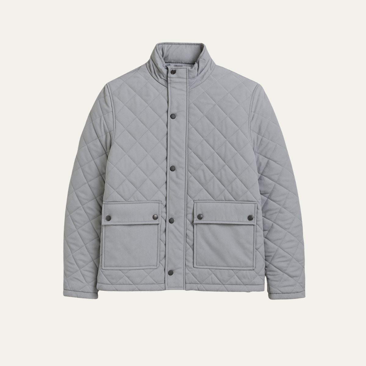 The Chester Black Quilted Jacket – Men’s Heritage Field Coat