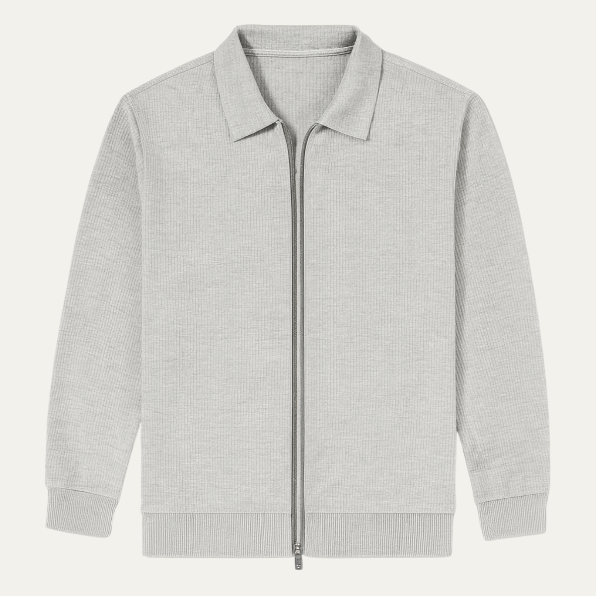 The Hampstead Men's Zip Up Lightweight Casual Knit Jacket