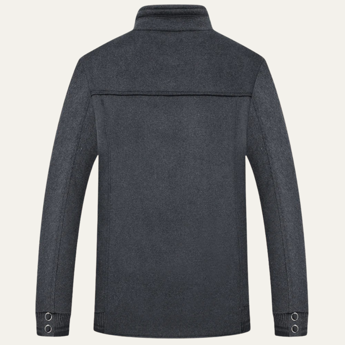The Mayfair Elegant Wool Zip Jacket for Men