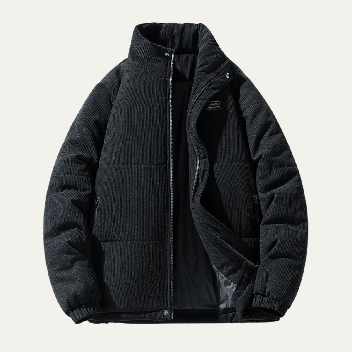 The Bolzano Men's Warm Padded Winte Corduroy Puffer Jacket