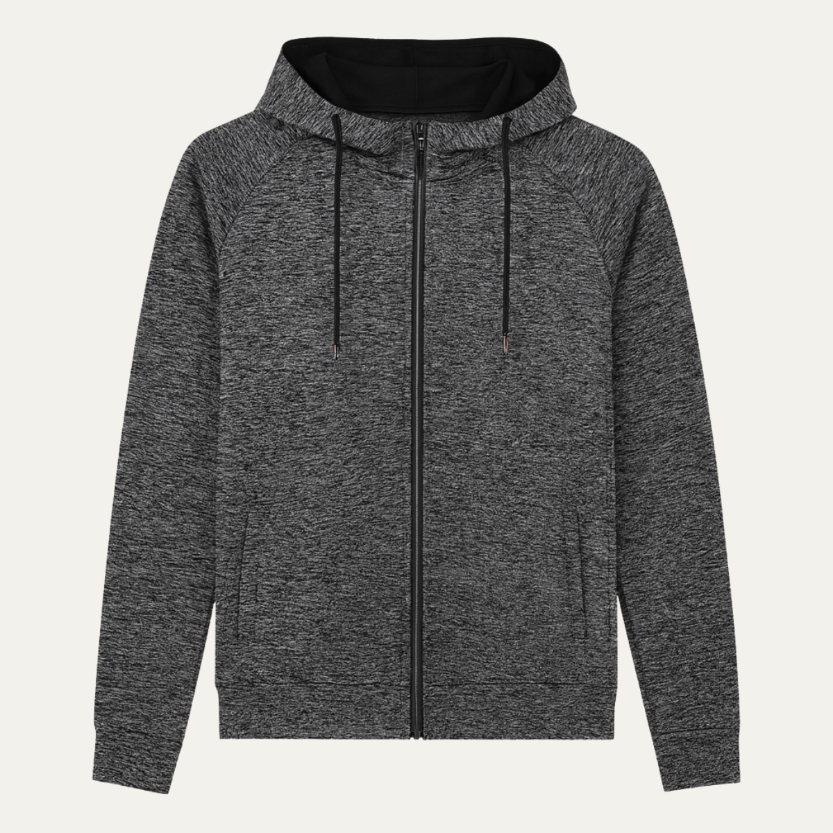 The Portstewart Men's Casual Hooded Zip Up Jacket