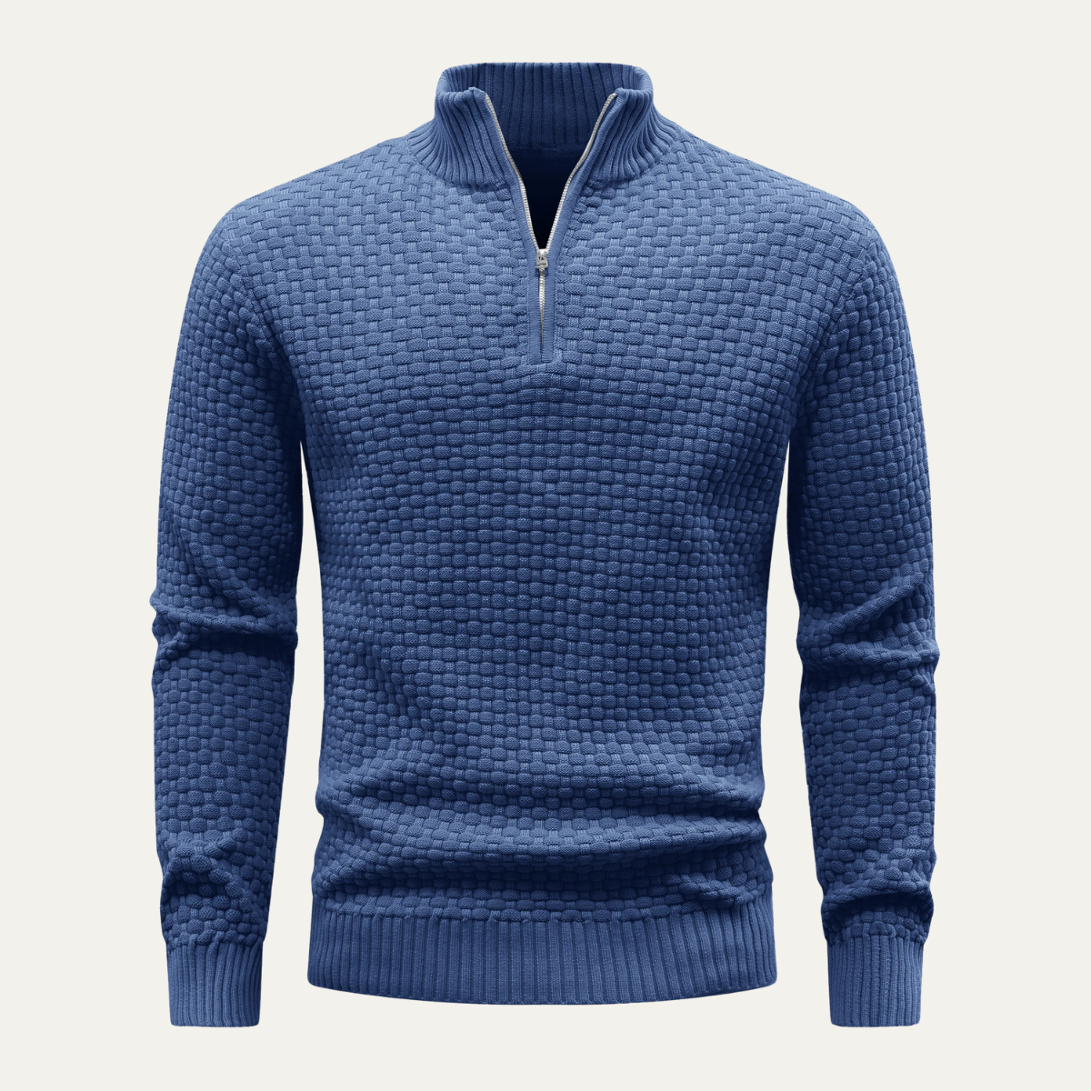 The Westbourne Men’s Half Zip Knit Winter Jumper
