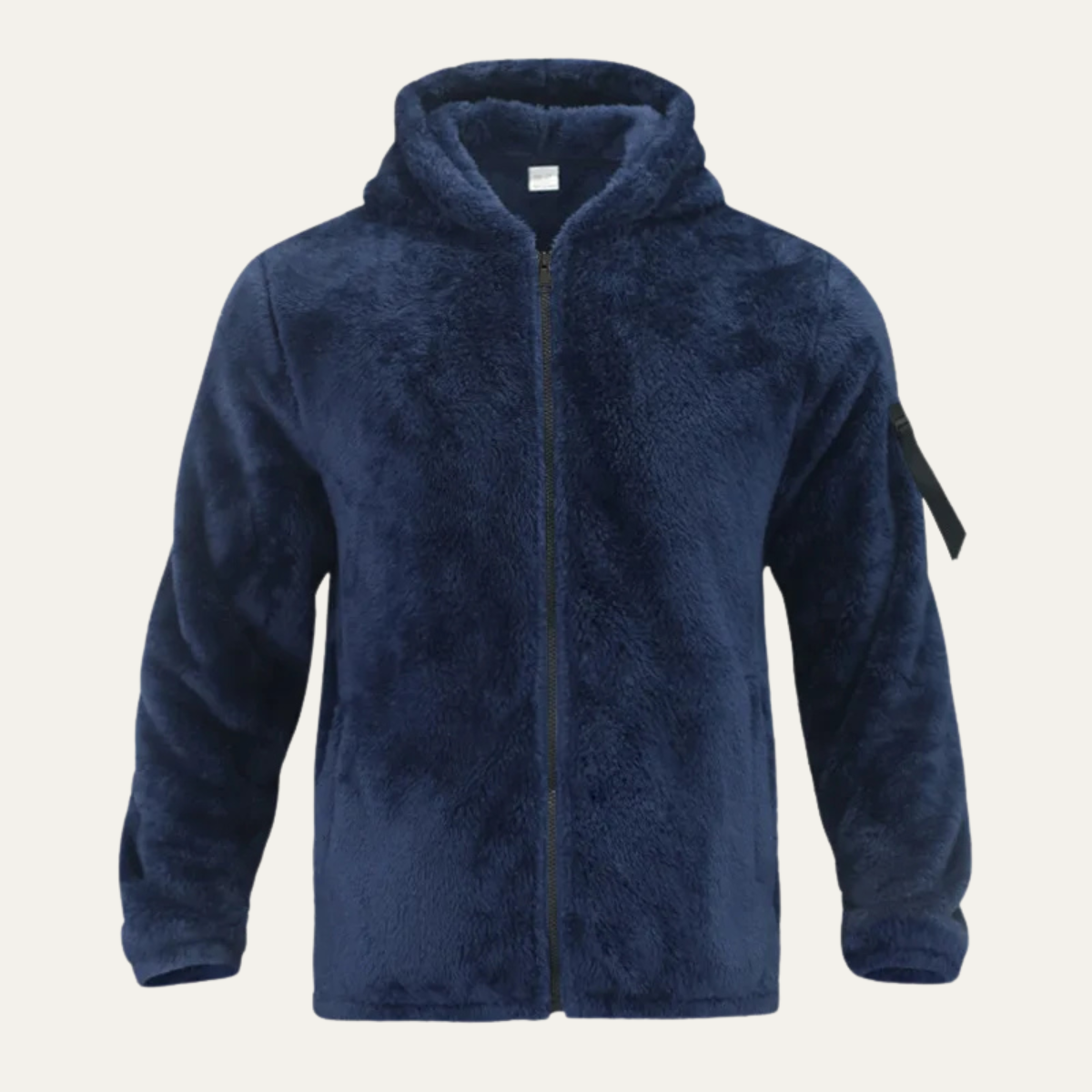 The Firenze Men’s Soft Plush Double Sided Fleece Warm Jacket