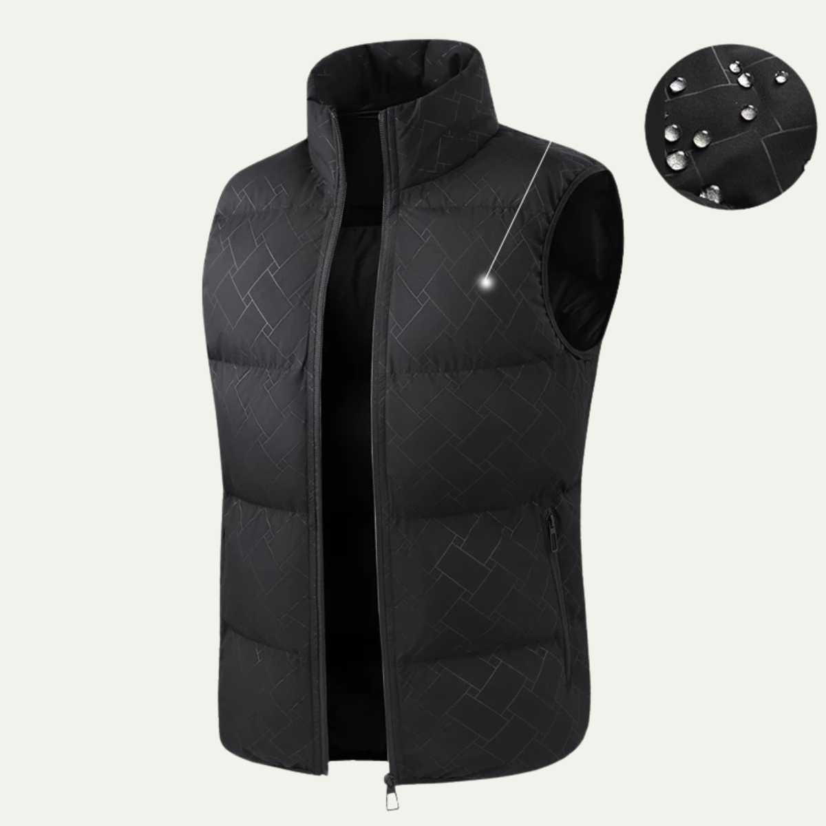 The Cuneo Men’s Thermal Puffer Body Warmer Waistcoats