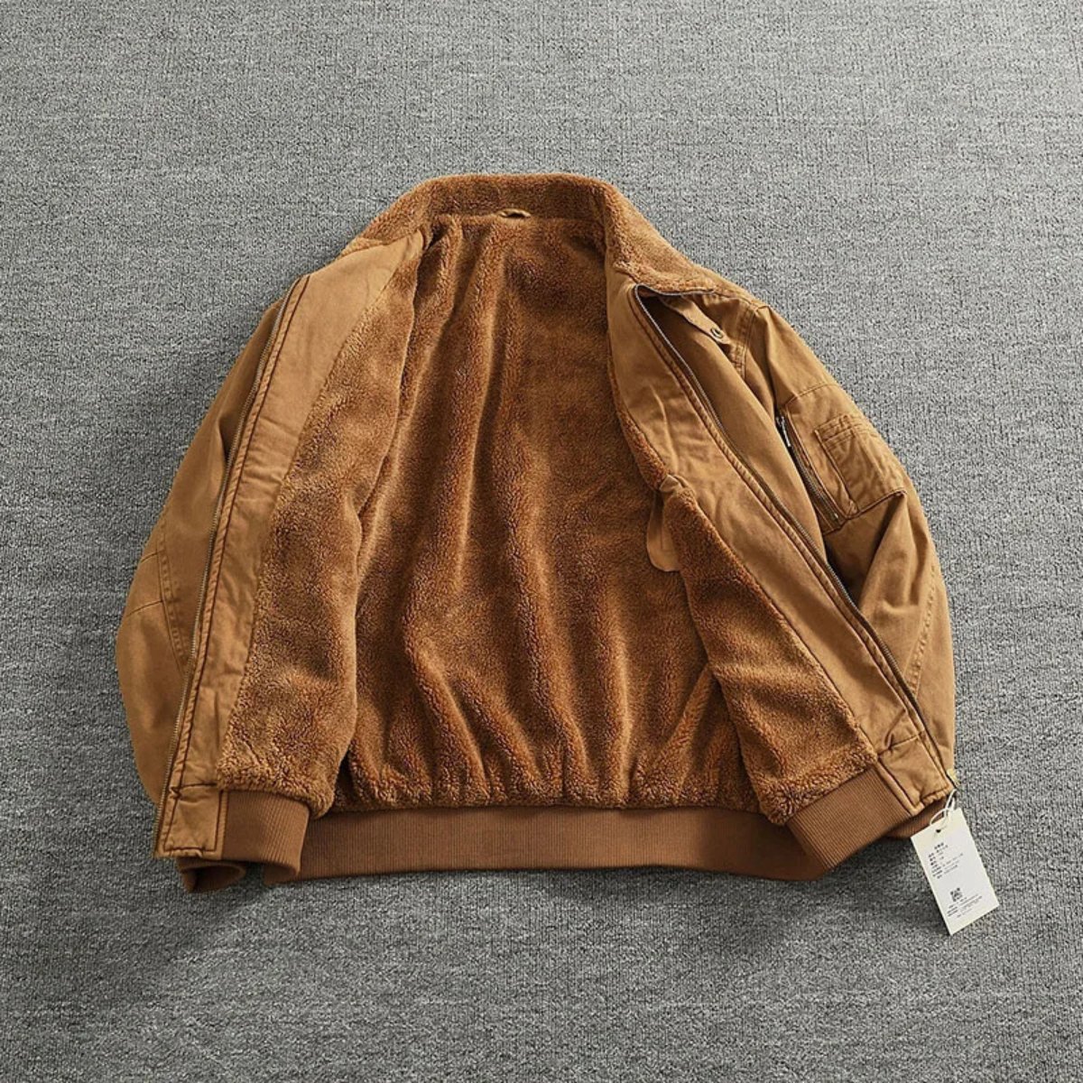 The San Candido Men's Fleece Lined Winter Bomber Cotton Jacket