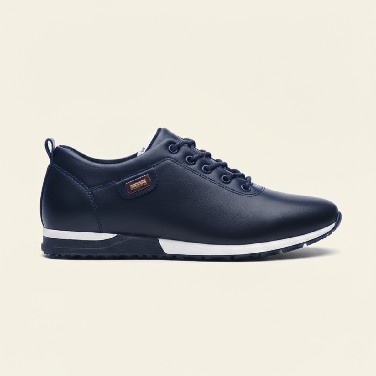 The Bond Street Men’s Orthopedic Shoes Leather Sneakers