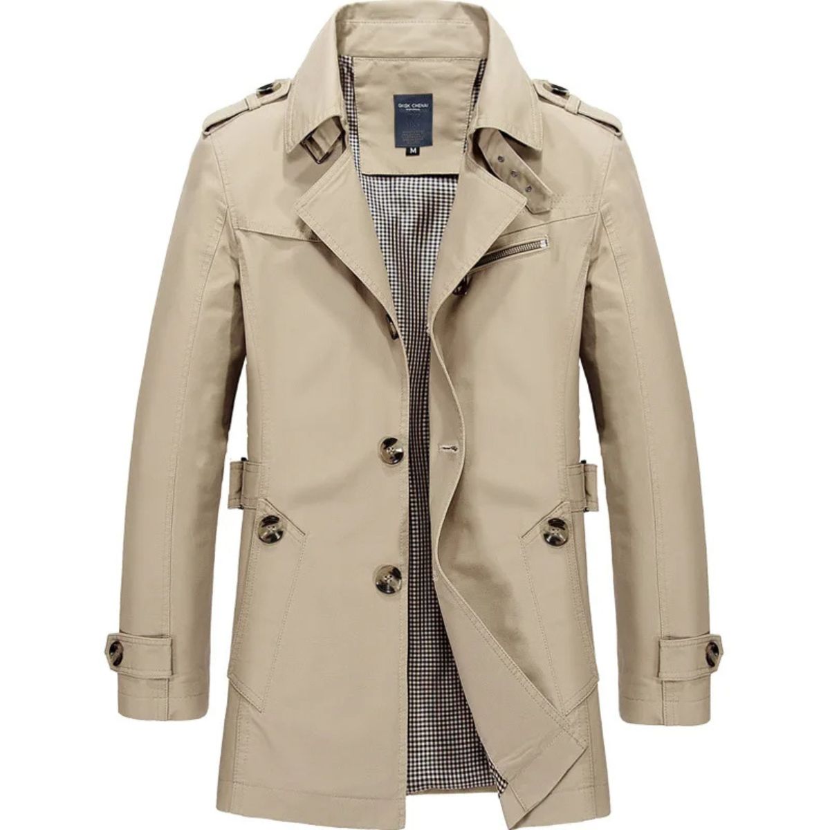The MauroIcardi Elegant and Stylish Trench Coat for Men