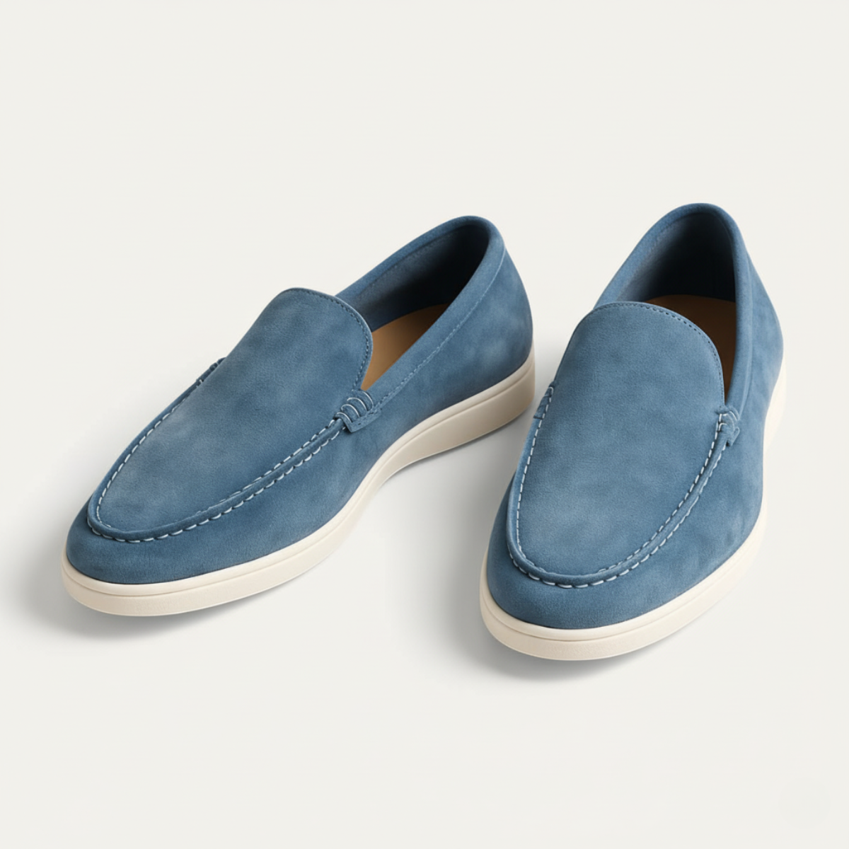 The Ashbourne Suede Loafers for Men