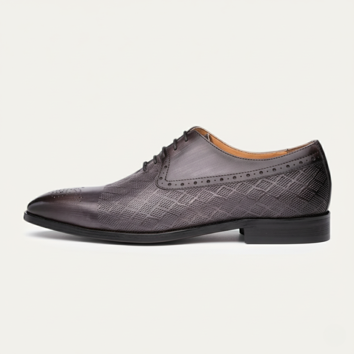 The Bolzano Men's Leather Dress Shoe – Lace Up Smart Shoe