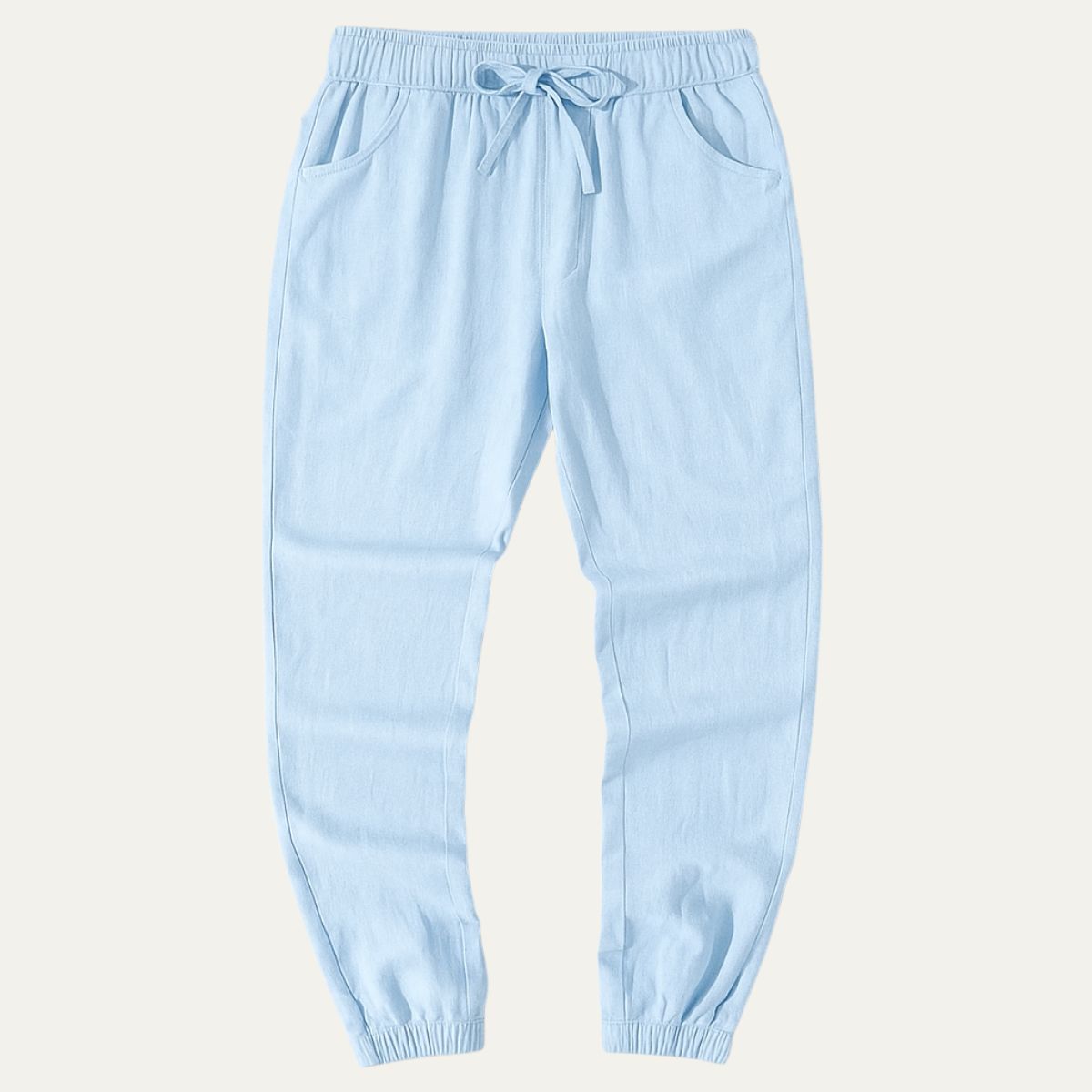 The Palermo Linen Jogger – Lightweight Summer Trousers for Men