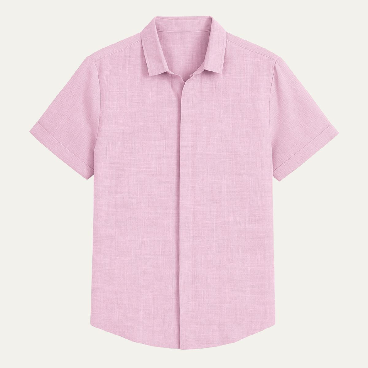 The Lisbon Linen Short Sleeve Shirt for Men