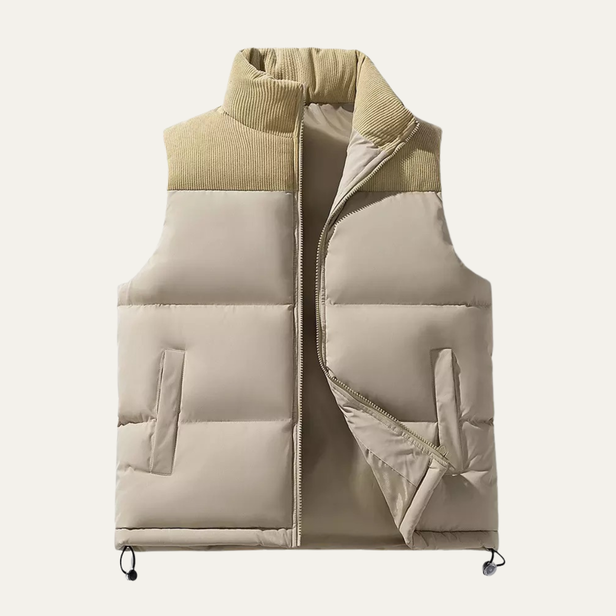 The Port Isaac Men's Stylish Quilted Puffer Gilet