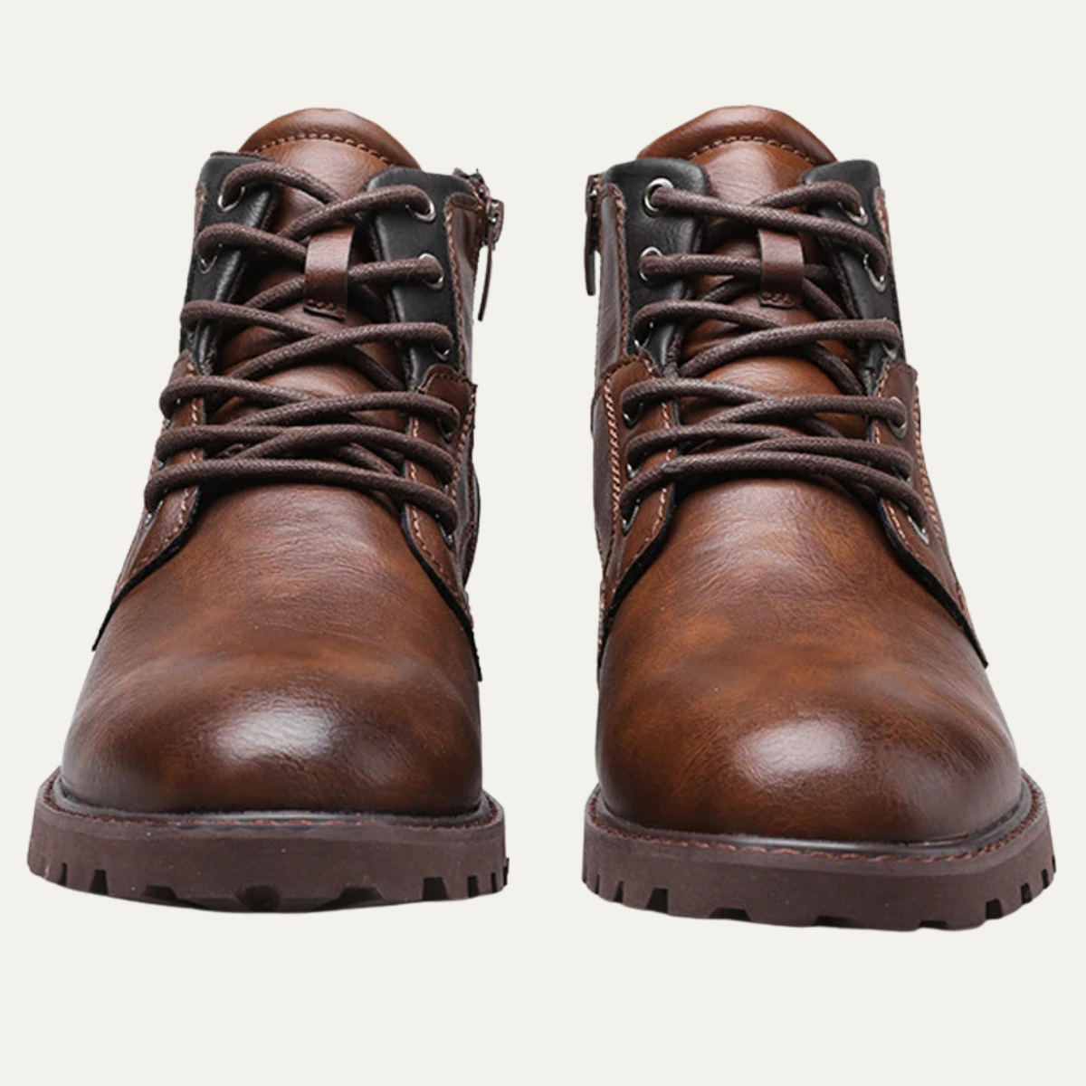 The Parma Men's Lace Up Vintage Leather Ankle Boots