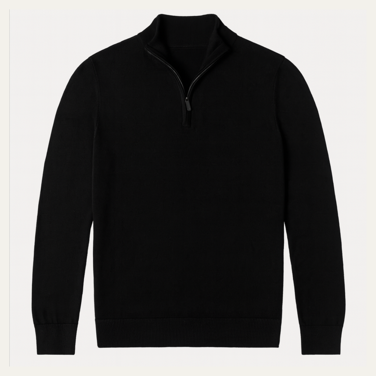 The Aviemore Men's Quarter Zip Slim Fit Casual Jumper