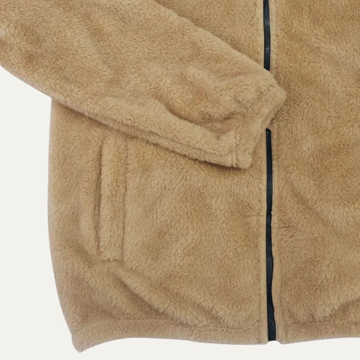 The Firenze Men’s Soft Plush Double Sided Fleece Warm Jacket