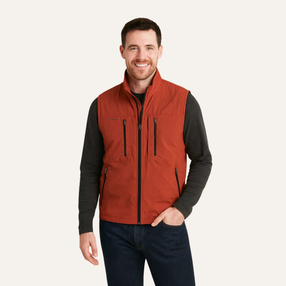 The Glasgow Men's Outdoor Gilet - Modern Sleeveless Jacket with Multiple Pockets