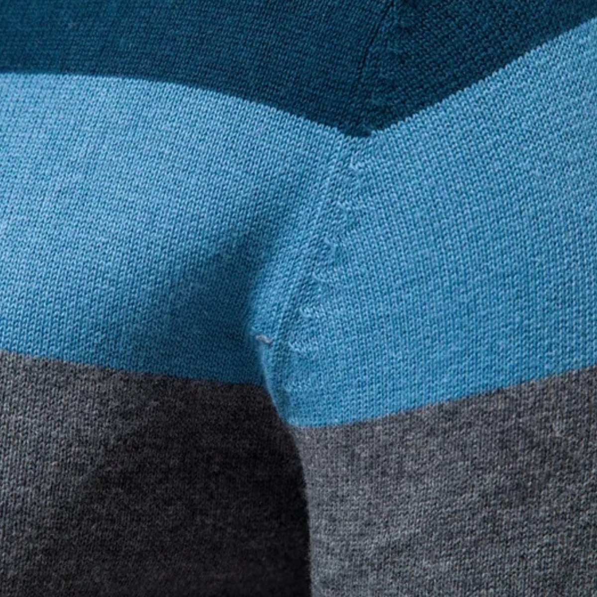 The Marsala Men's Casual Crew Neck Knit Striped Jumper