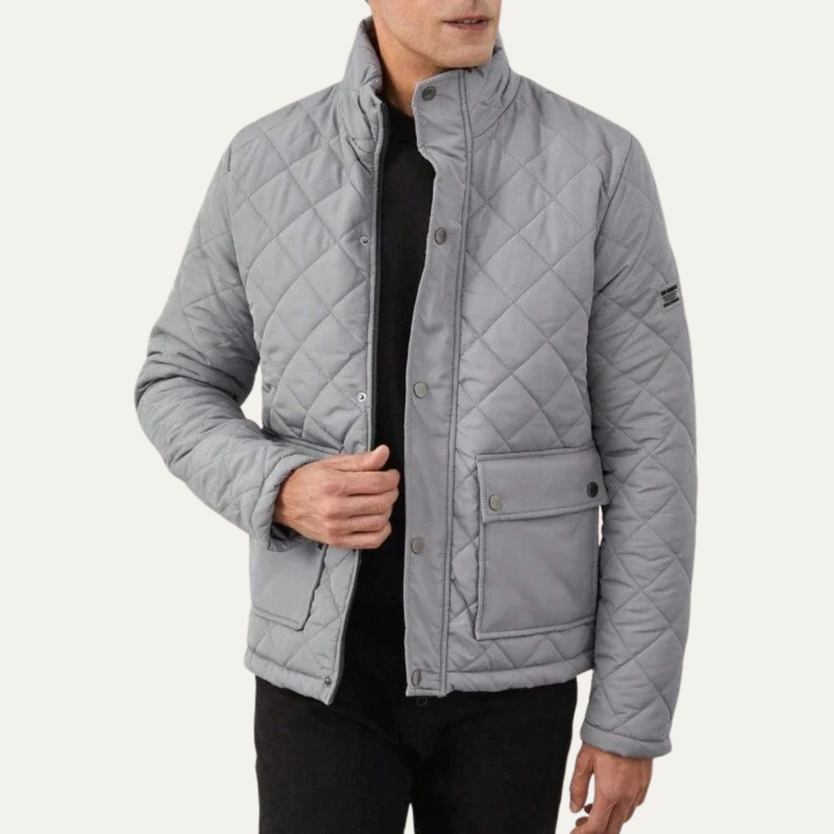The Lincoln Men's Quilted Insulated Winter Outerwear Jacket