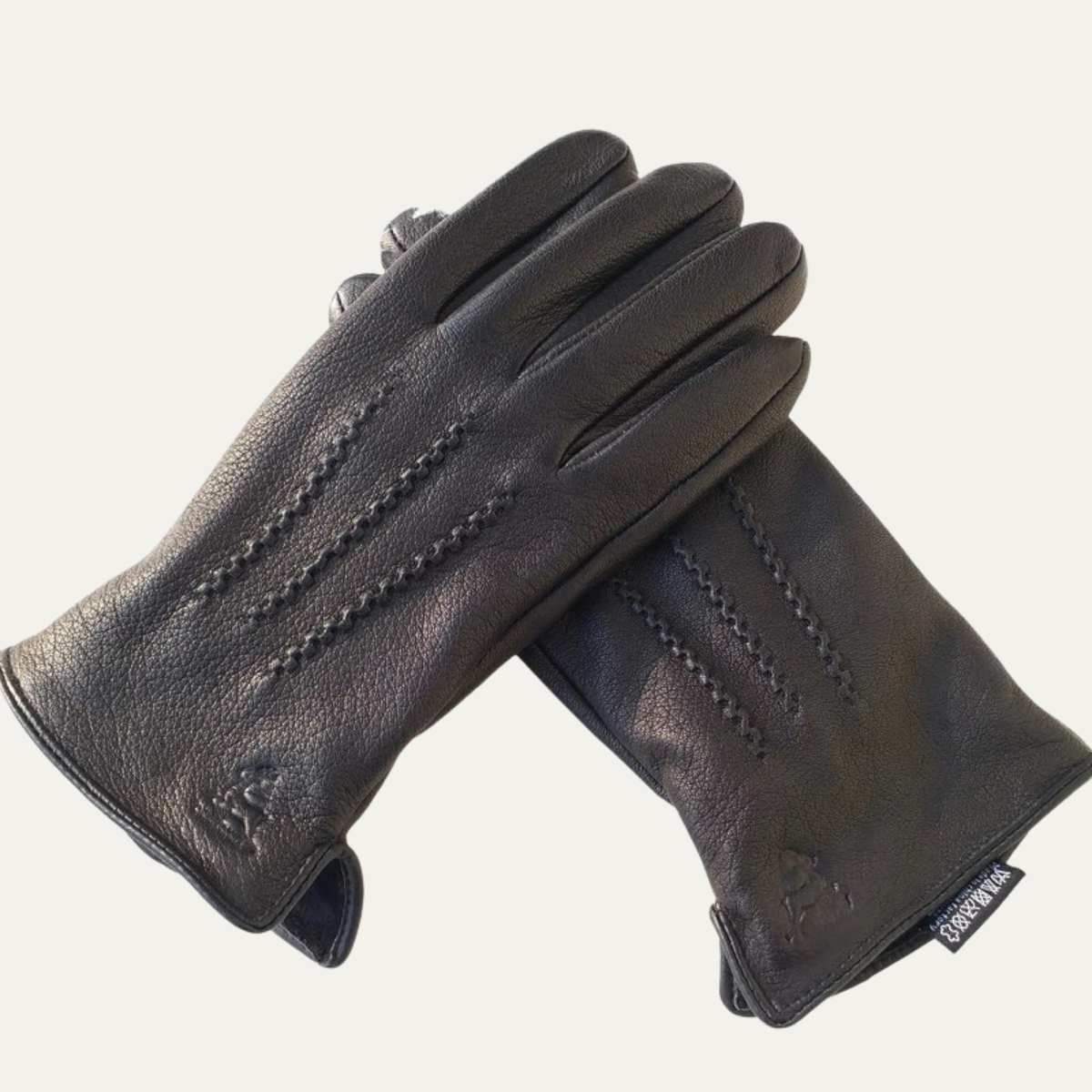The Hartley Men’s Leather Winter Warm Gloves