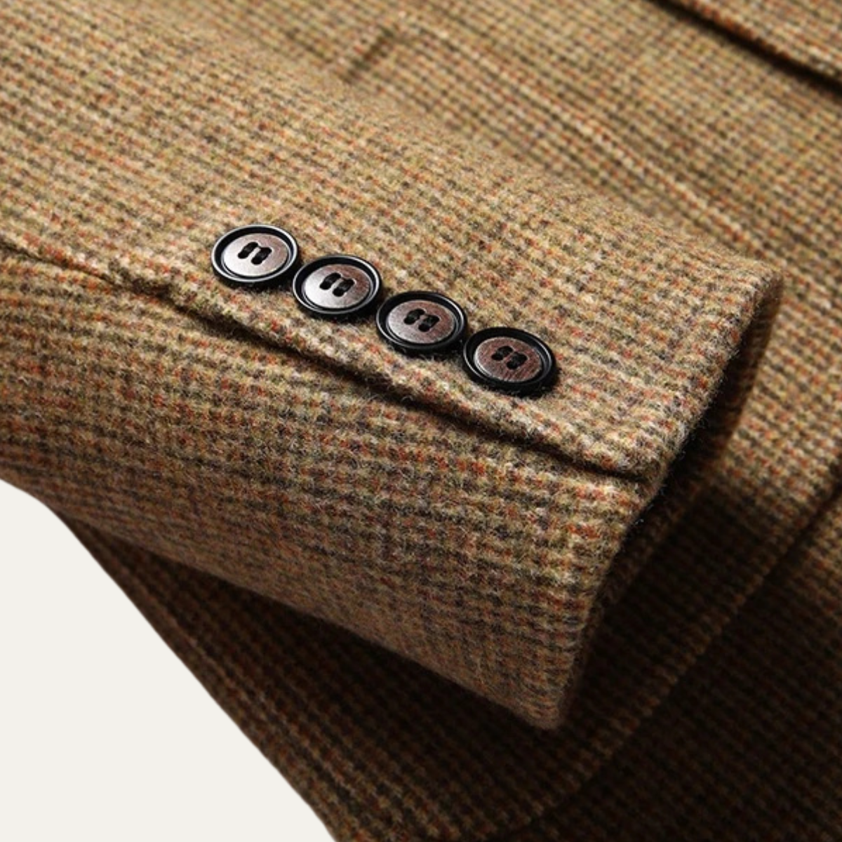 The Cap Ferret Men’s Wool Blend Tweed Blazer Jacket