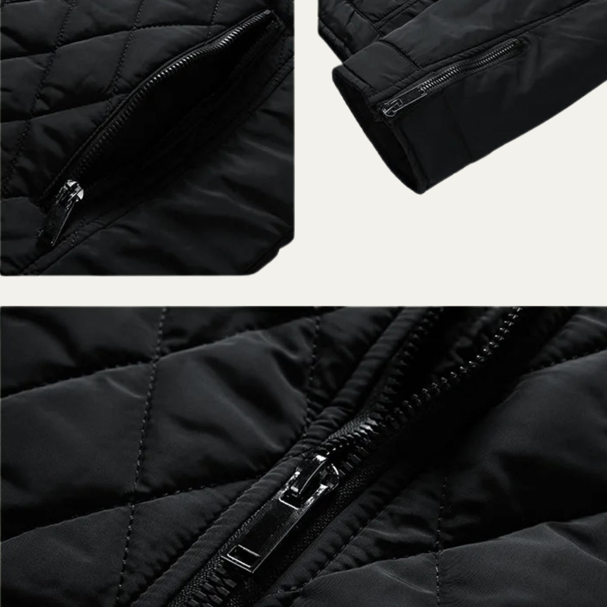 The Grasmere Men's Quilted Warm Insulated Winter Jacket
