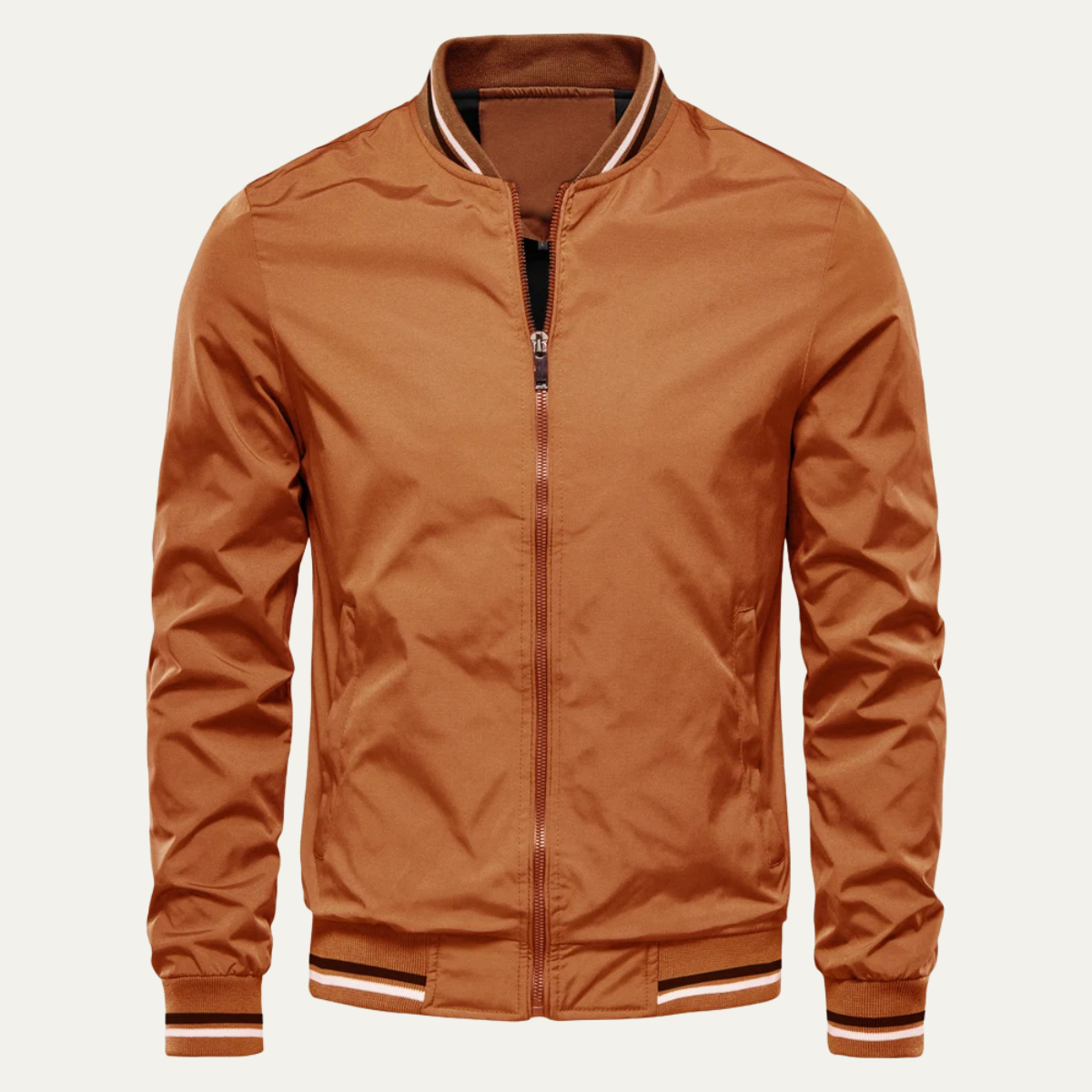The Coventry Men’s Zip Up Lightweight Casual Bomber Jacket
