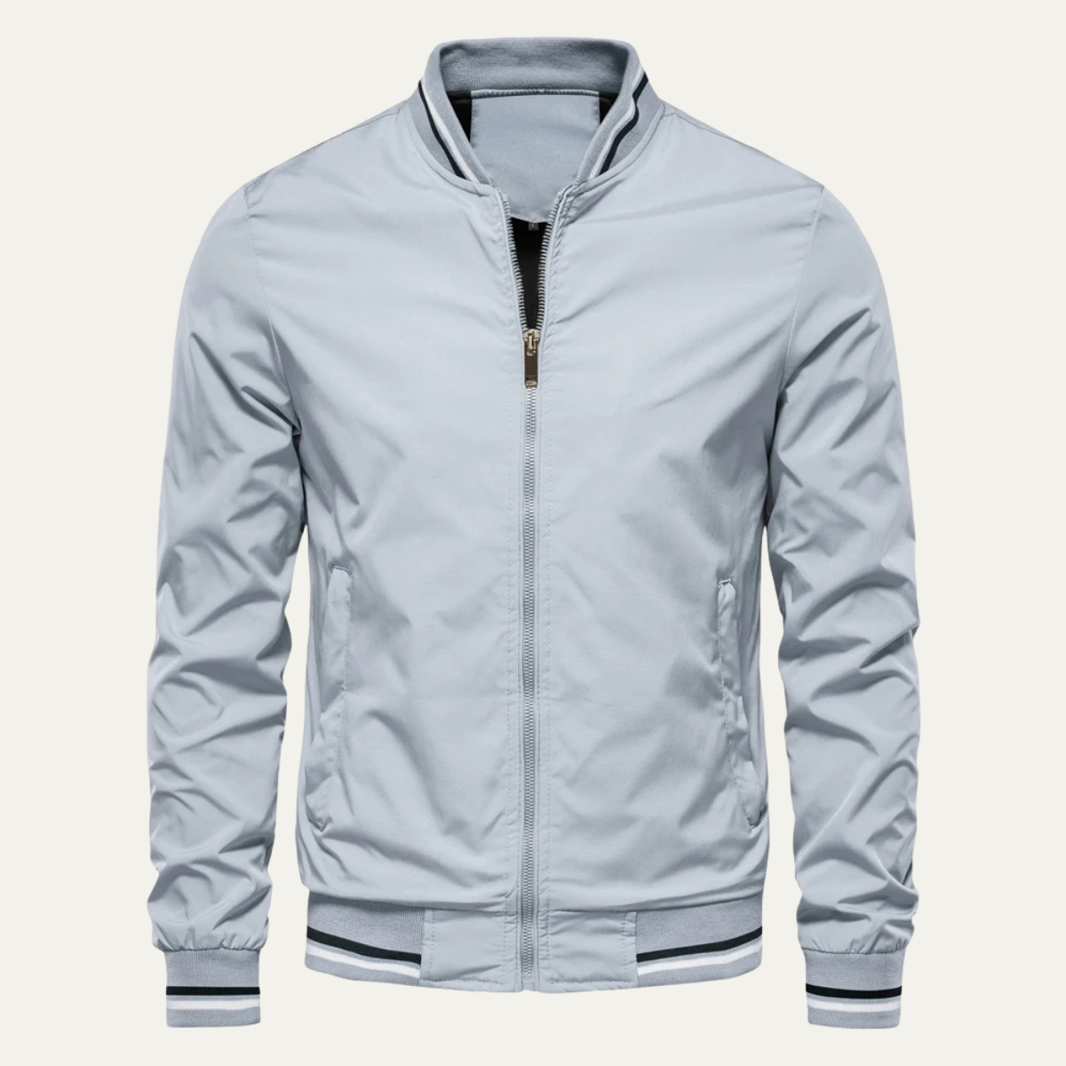 The Warwick Men’s Trendy Zip Up Lightweight Bomber Jacket