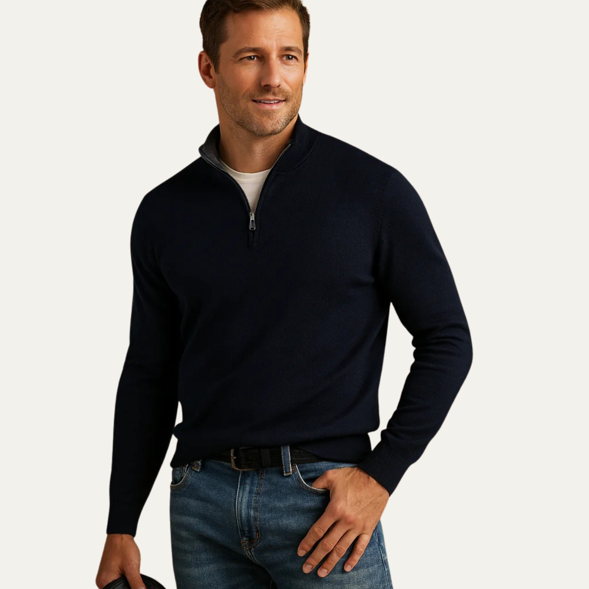 The Whitmore Quarter Zip Jumper