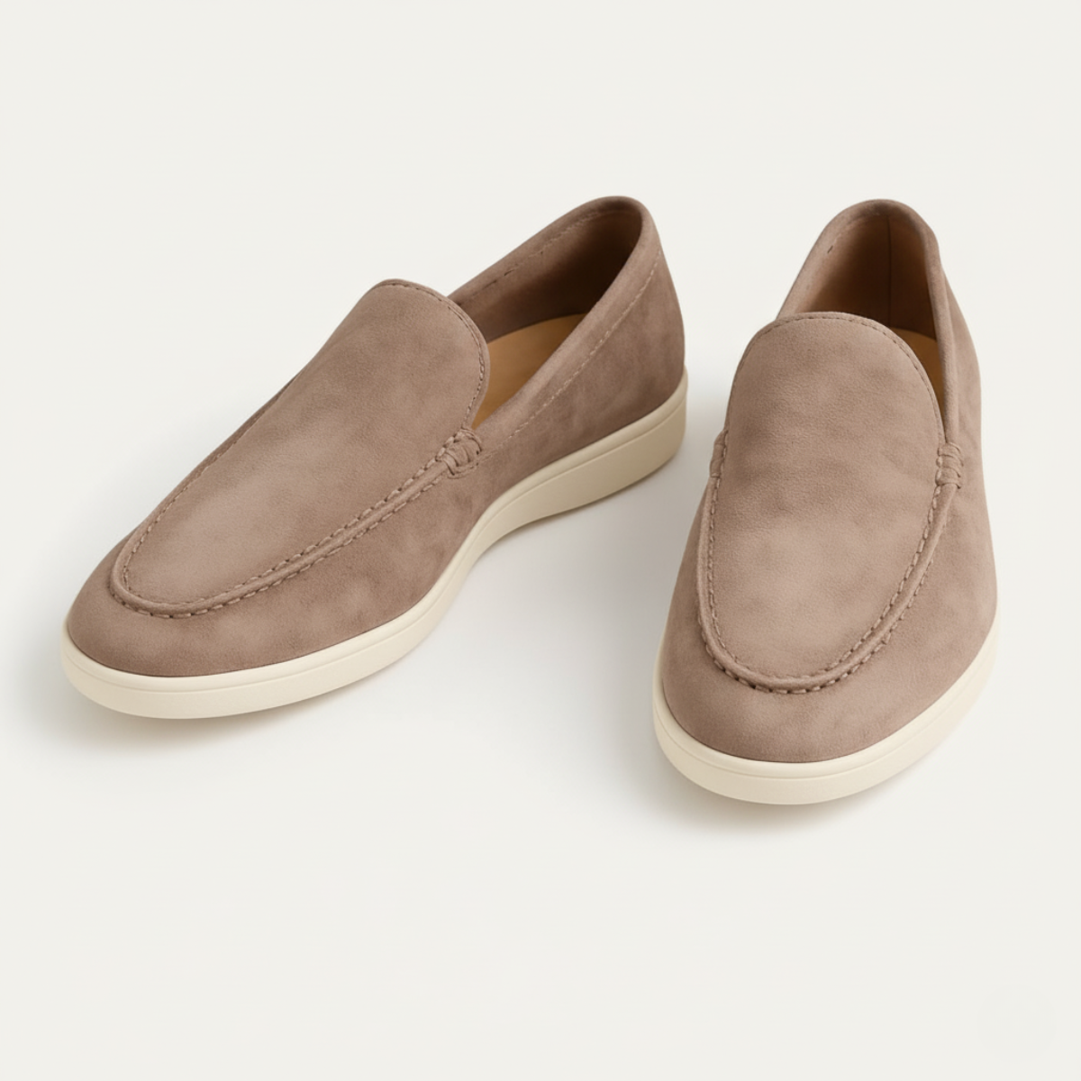 The Ashbourne Suede Loafers for Men