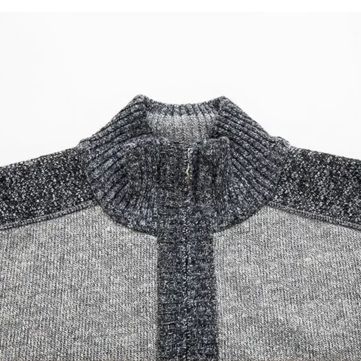 The Cirencester Men’s Thick Fleece Lined Zip Warm Knit Jacket