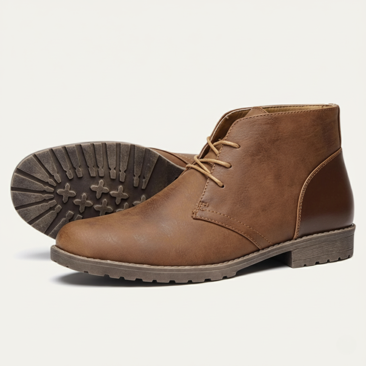 The Salisbury Men's Classic Retro Style Leather Boots