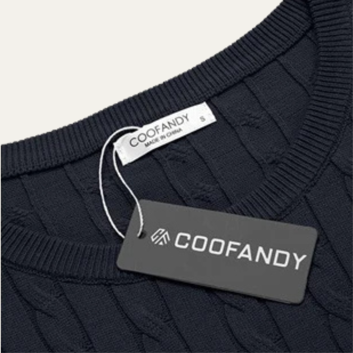 The Fort William Men’s Lightweight Classic Cable Knit Jumper