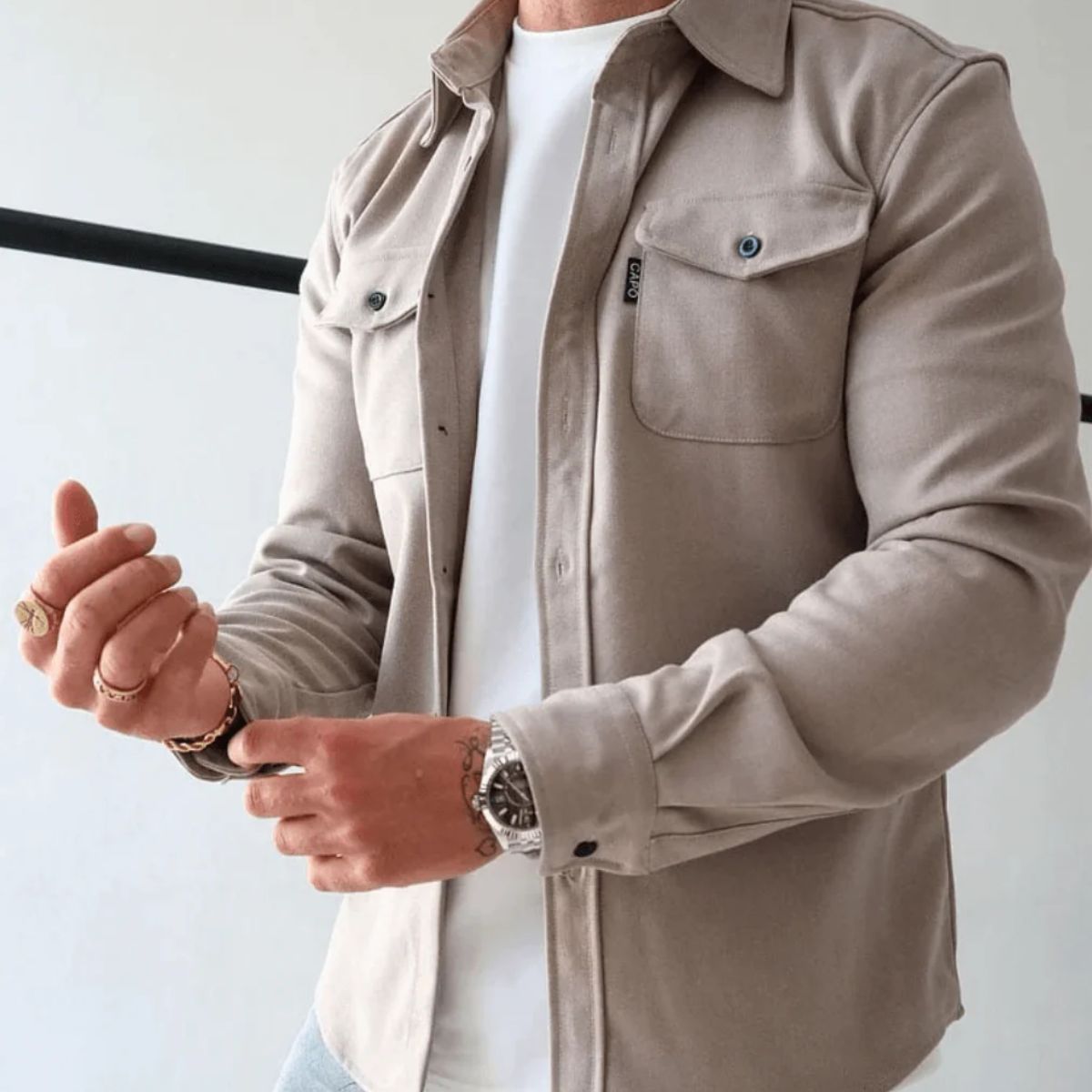 The Portland Overshirt – Men’s Casual Shirt Jacket