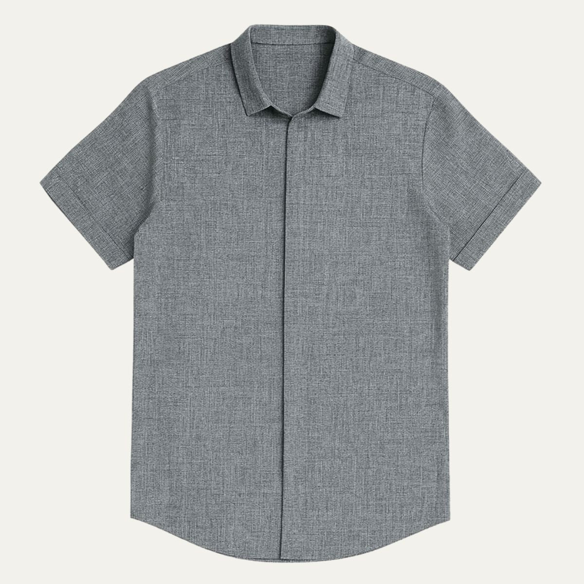 The Lisbon Linen Short Sleeve Shirt for Men